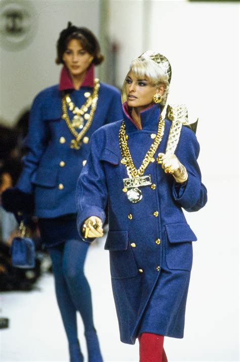 linda evangelista chanel 1991|Chanel Fall 1991 Ready.